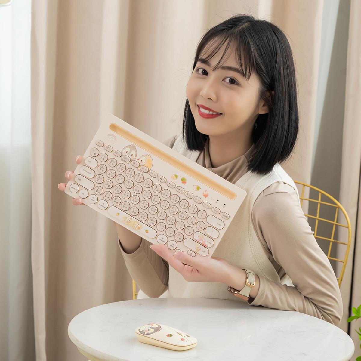 infoThink x Disney UFUFY Chip & Dale Wireless Keyboard