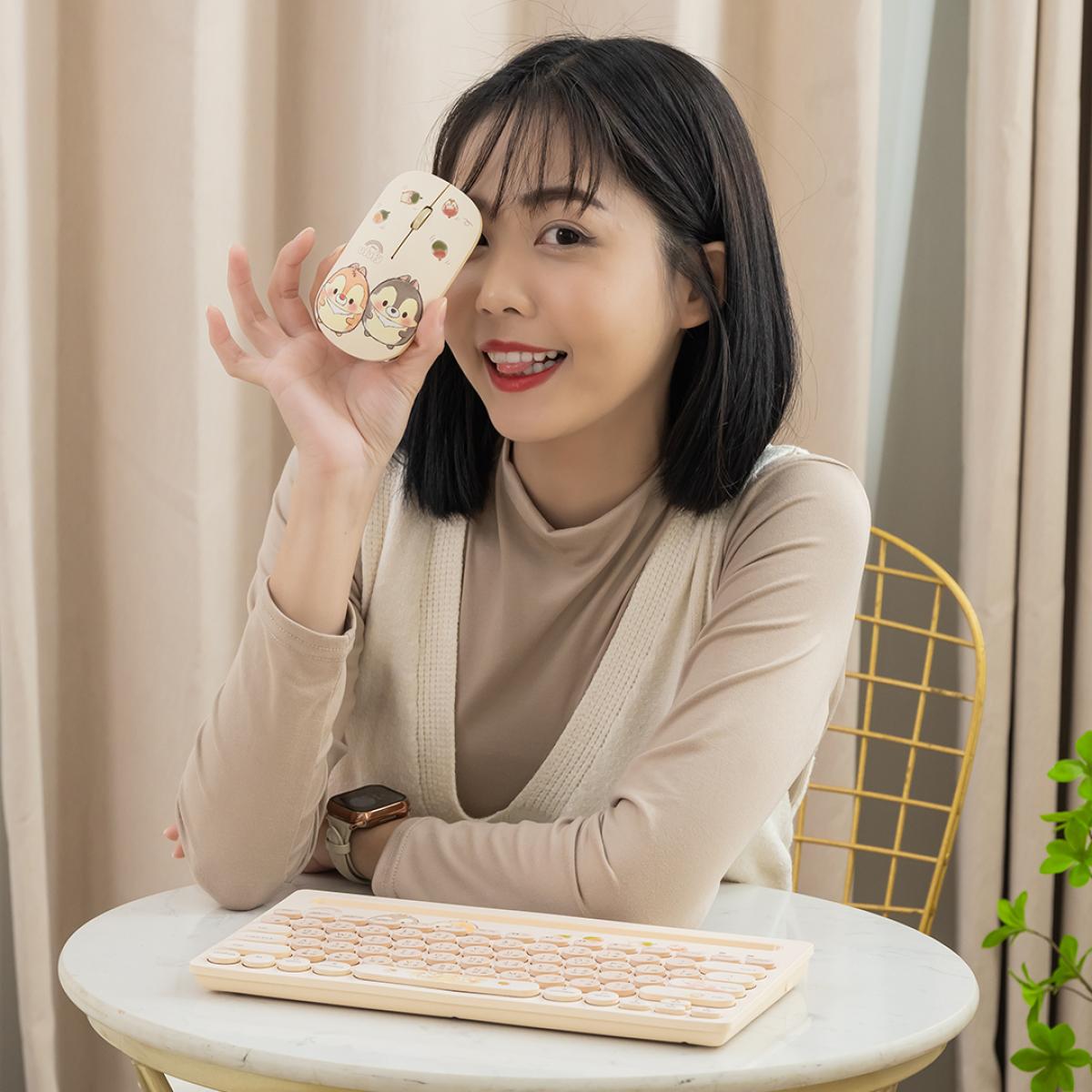 infoThink x Disney UFUFY Chip & Dale Wireless Mouse