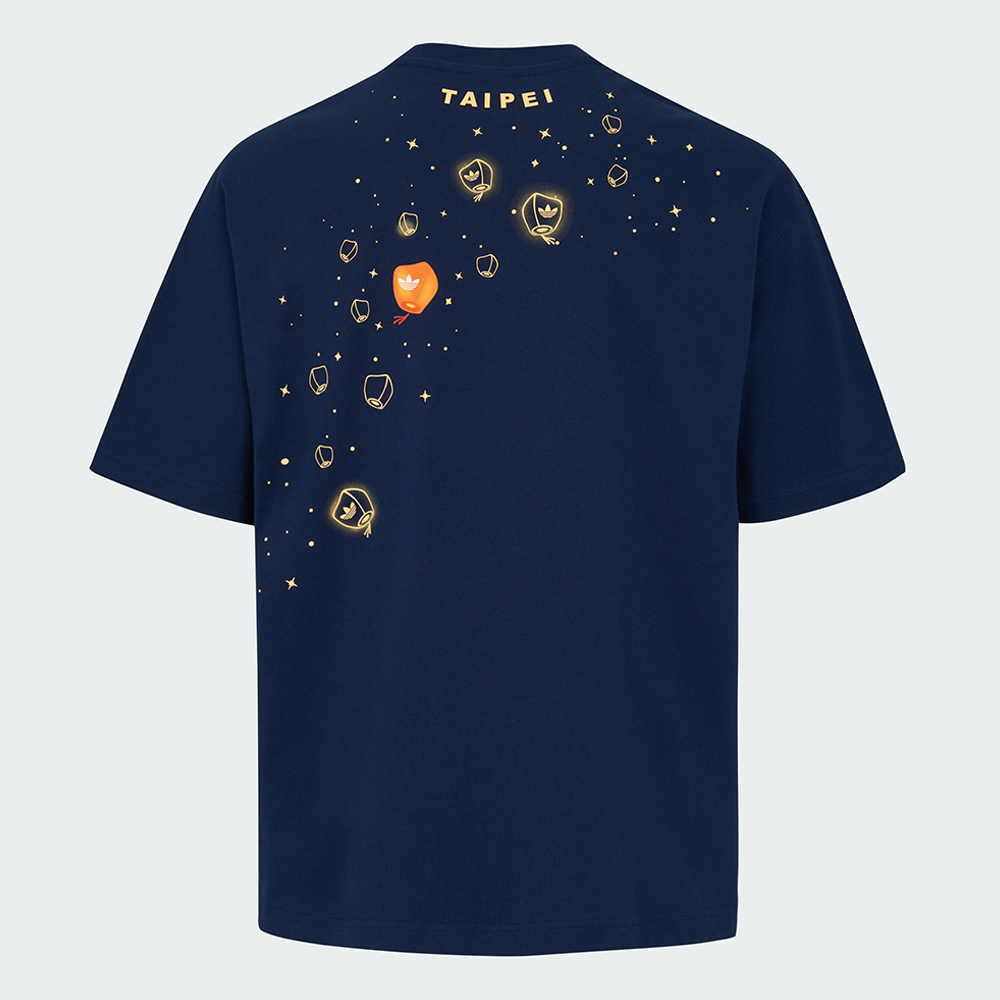 adidas Taiwan Exclusive - Taipei Sky Lantern unisex T-shirt (Navy)
