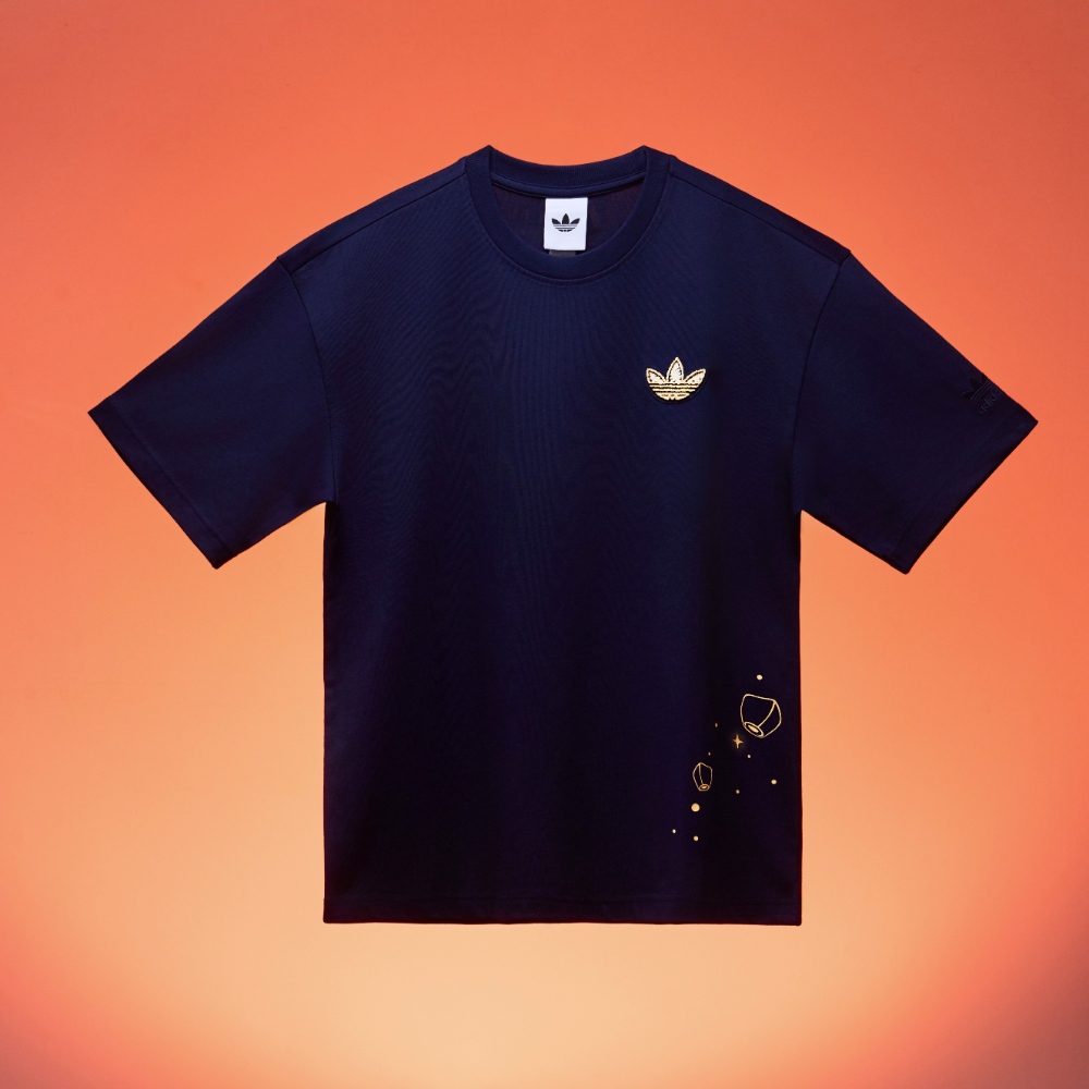 adidas Taiwan Exclusive - Taipei Sky Lantern unisex T-shirt (Navy)