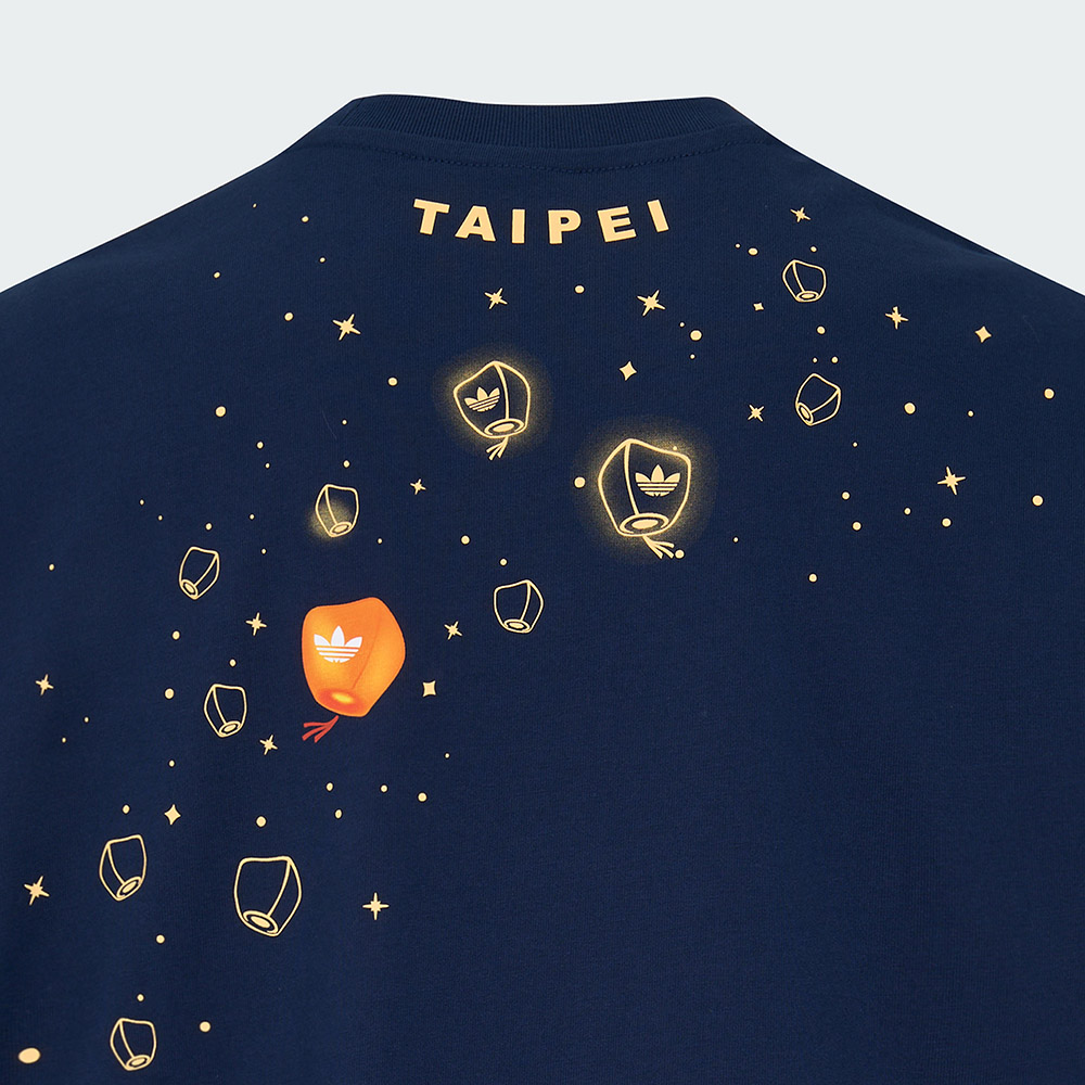 adidas Taiwan Exclusive - Taipei Sky Lantern unisex T-shirt (Navy)
