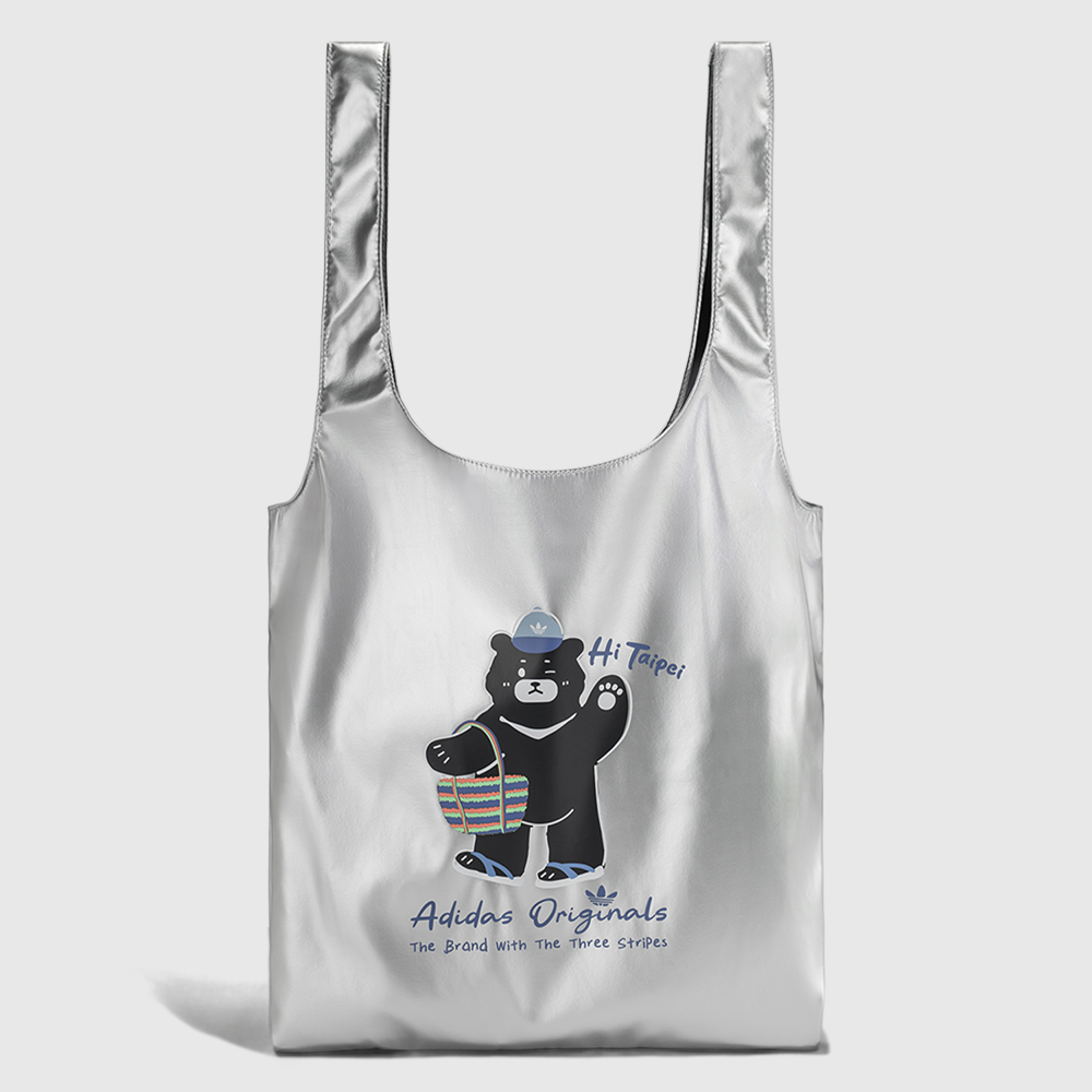 adidas Taiwan Exclusive - Taipei Black Bear Tote bag (Silver)