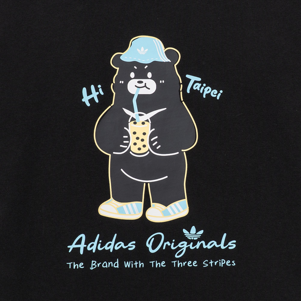 adidas Taiwan Exclusive - Taipei Black Bear Kids/Youth T-shirt (Black)