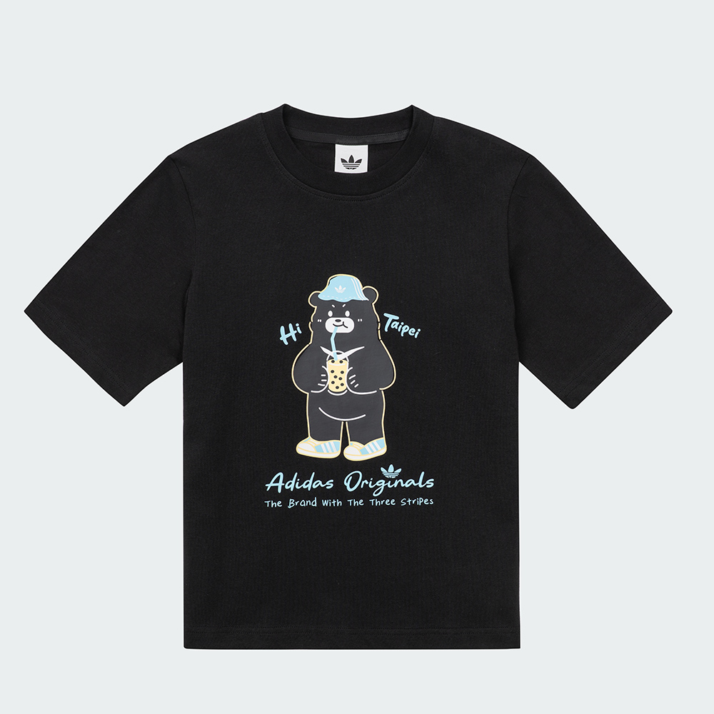 adidas Taiwan Exclusive - Taipei Black Bear Kids/Youth T-shirt (Black)