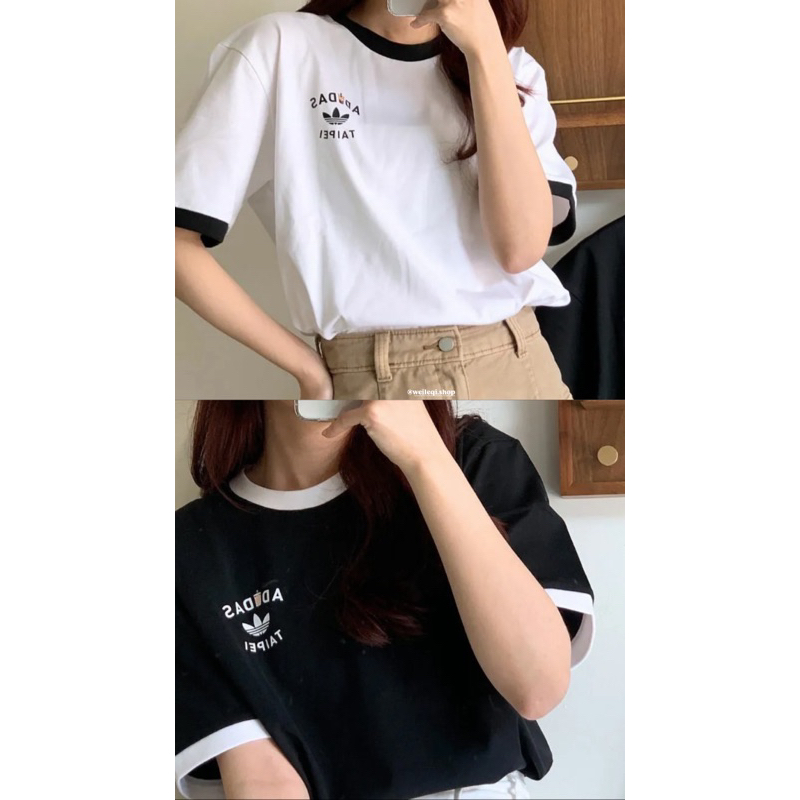 adidas Taiwan Exclusive - Bubble Tea Taipei unisex T-shirt (Black