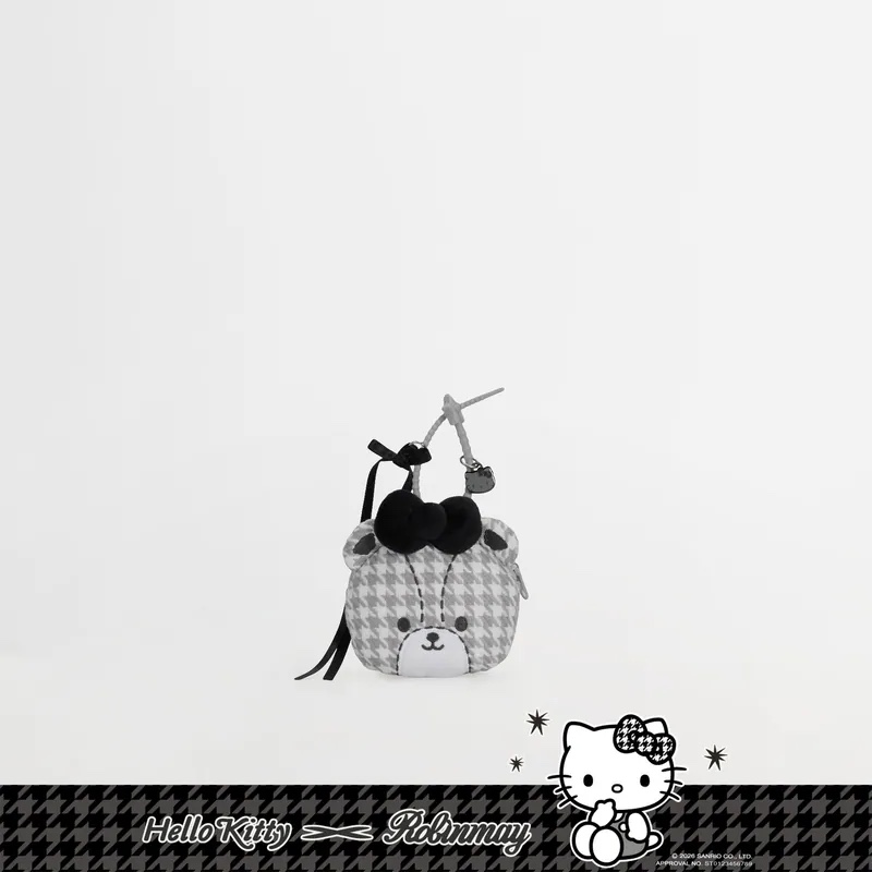 RM x Sanrio Houndstooth - Tiny Chum Full Houndstooth Coin Pouch