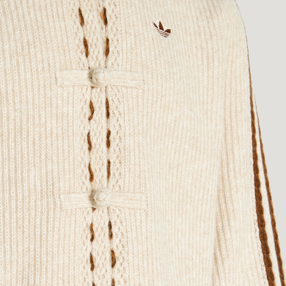 adidas CNY 2026 Tang Style Knitted Cardigan/Jacket (Oat)