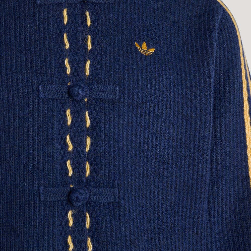 adidas CNY 2026 Tang Style Knitted Cardigan/Jacket (Blue)