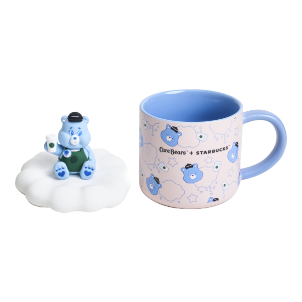 Starbucks x CARE BEARS Grumpy Bear Mug Set