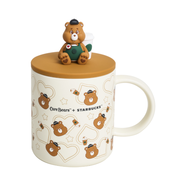 Starbucks x CARE BEARS Tenderheart Bear Mug Set
