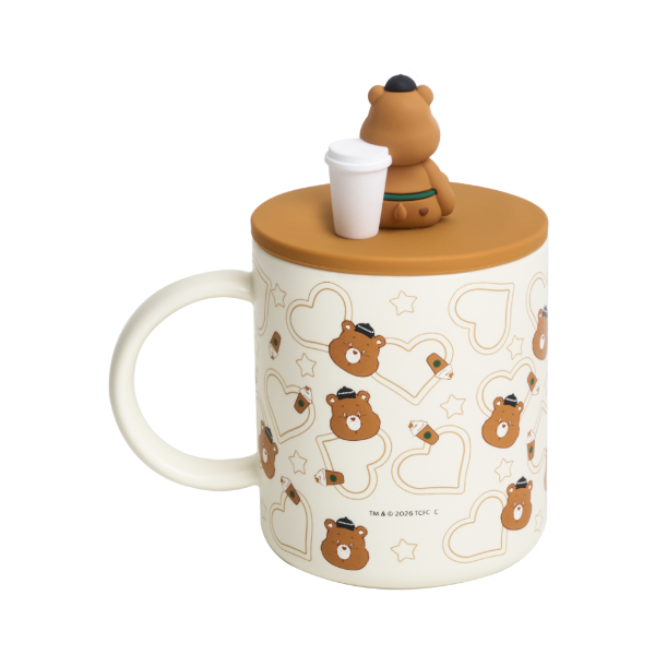 Starbucks x CARE BEARS Tenderheart Bear Mug Set