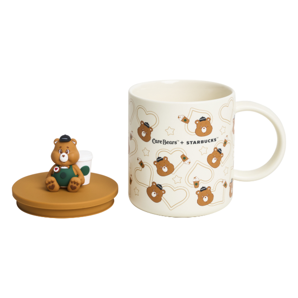 Starbucks x CARE BEARS Tenderheart Bear Mug Set