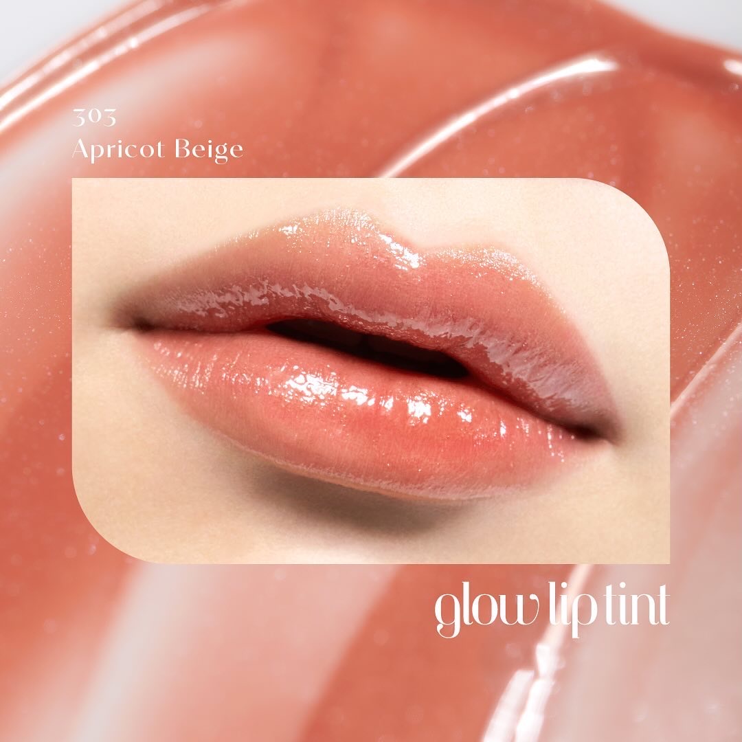 OPERA Glow Lip Tint - #303 APRICOT BEIGE