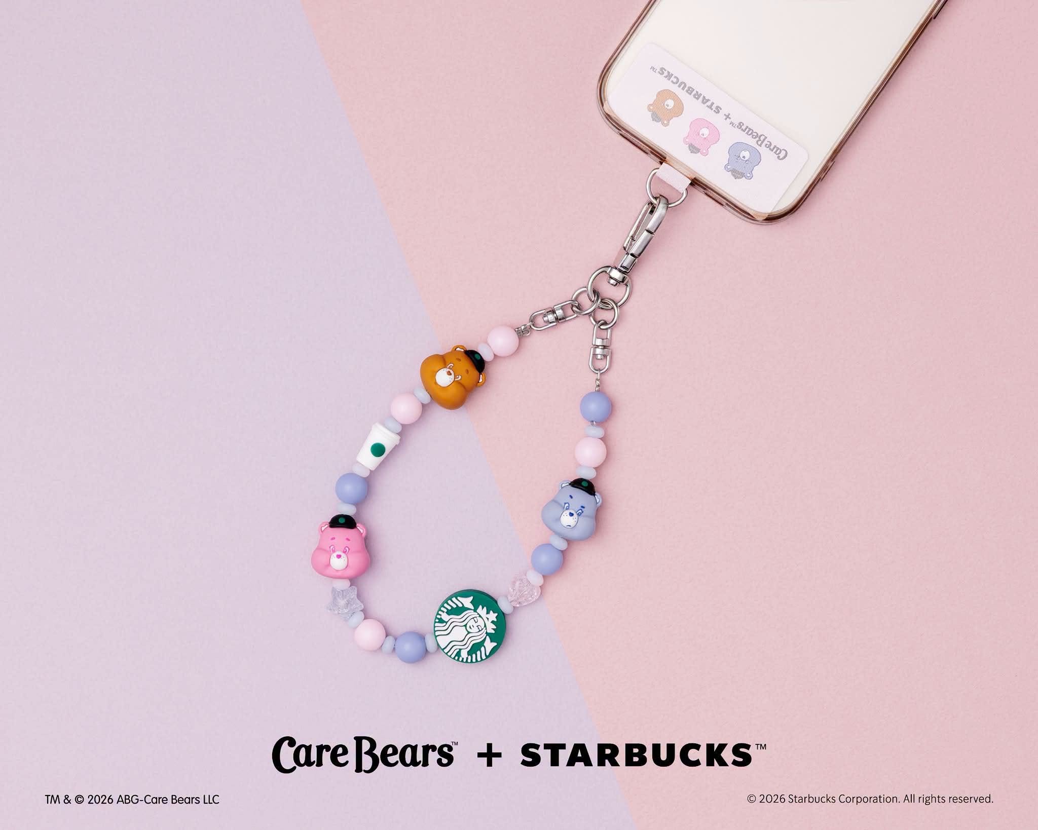 Starbucks x CARE BEARS Mobile wrist strap