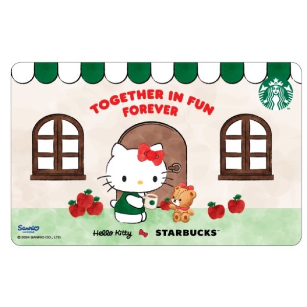 Starbucks x Hello Kitty Card