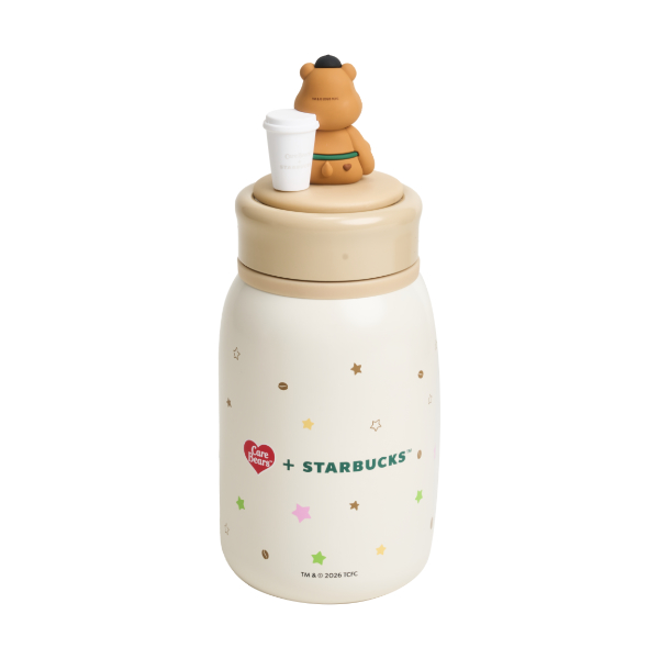 Starbucks x CARE BEARS Tenderheart Bear Stainless Steel Water Bottle