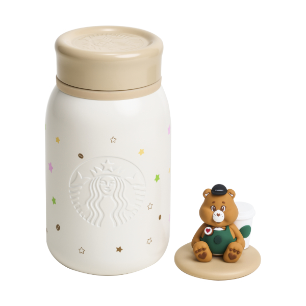 Starbucks x CARE BEARS Tenderheart Bear Stainless Steel Water Bottle