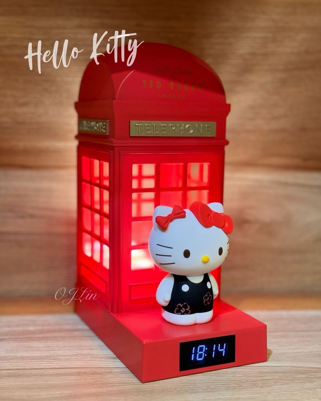 Hello Kitty x Ted Baker - Digital clock with night light