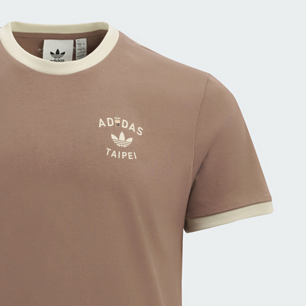 adidas Taiwan Exclusive - Bubble Tea Taipei unisex T-shirt (Brown)