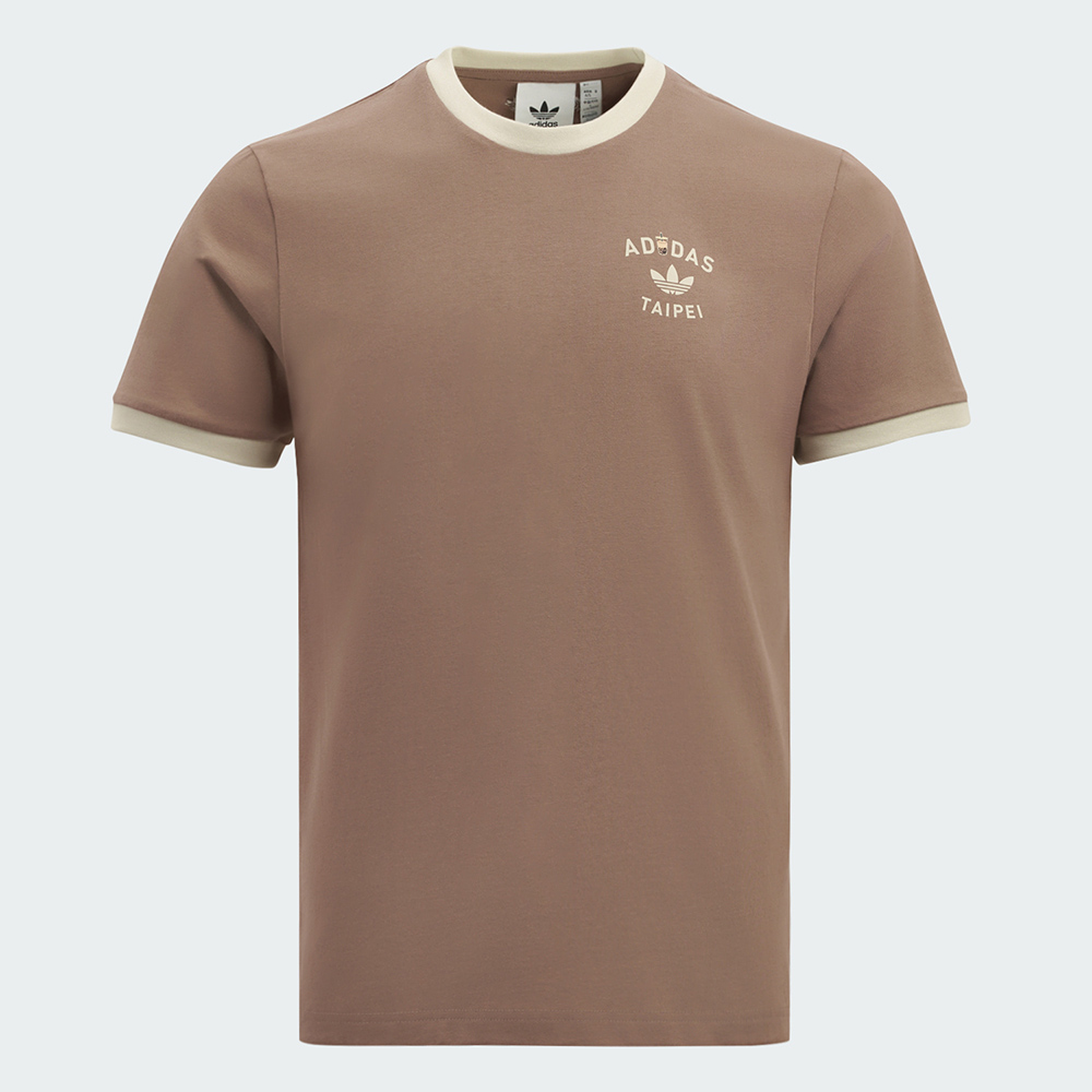 adidas Taiwan Exclusive - Bubble Tea Taipei unisex T-shirt (Brown)