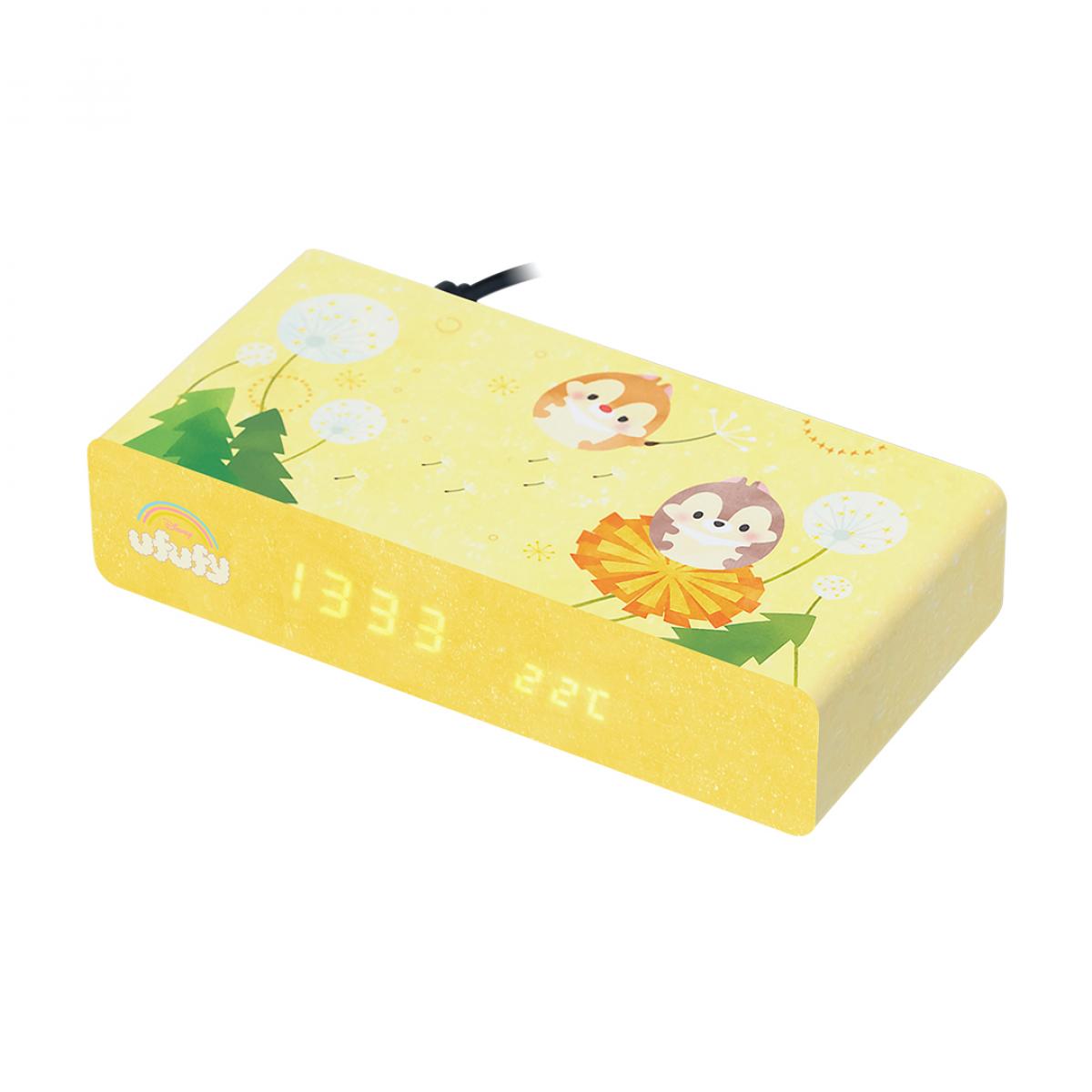 infoThink x Disney UFUFY Digital clock with wireless charging
