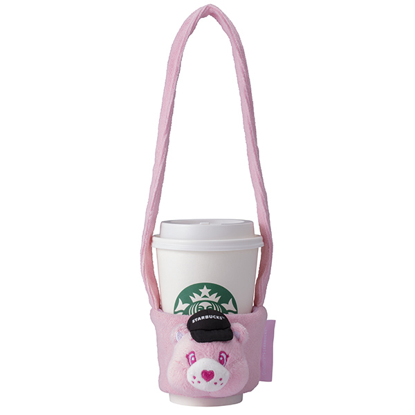 Starbucks x CARE BEARS Cheer Bear Cup sleeve/carrier