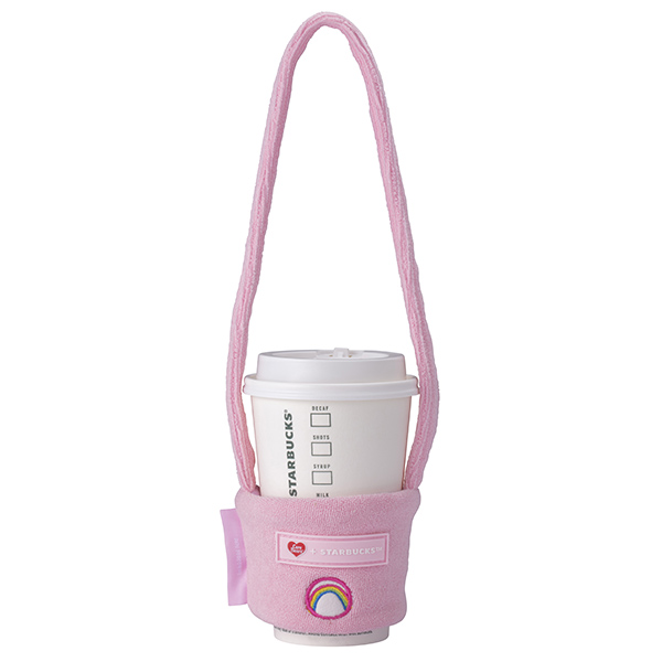 Starbucks x CARE BEARS Cheer Bear Cup sleeve/carrier