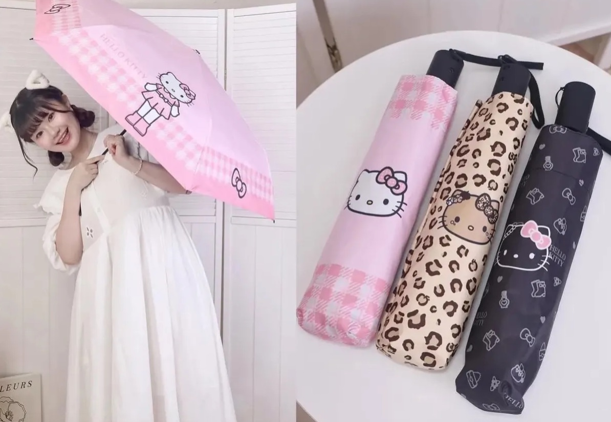 Hello Kitty x Long Legs - TCF auto umbrella