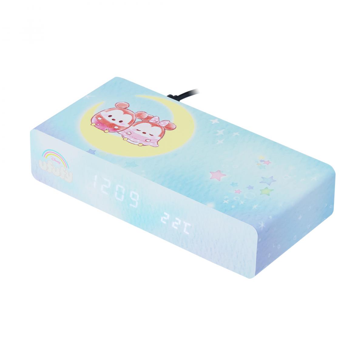 infoThink x Disney UFUFY Digital clock with wireless charging