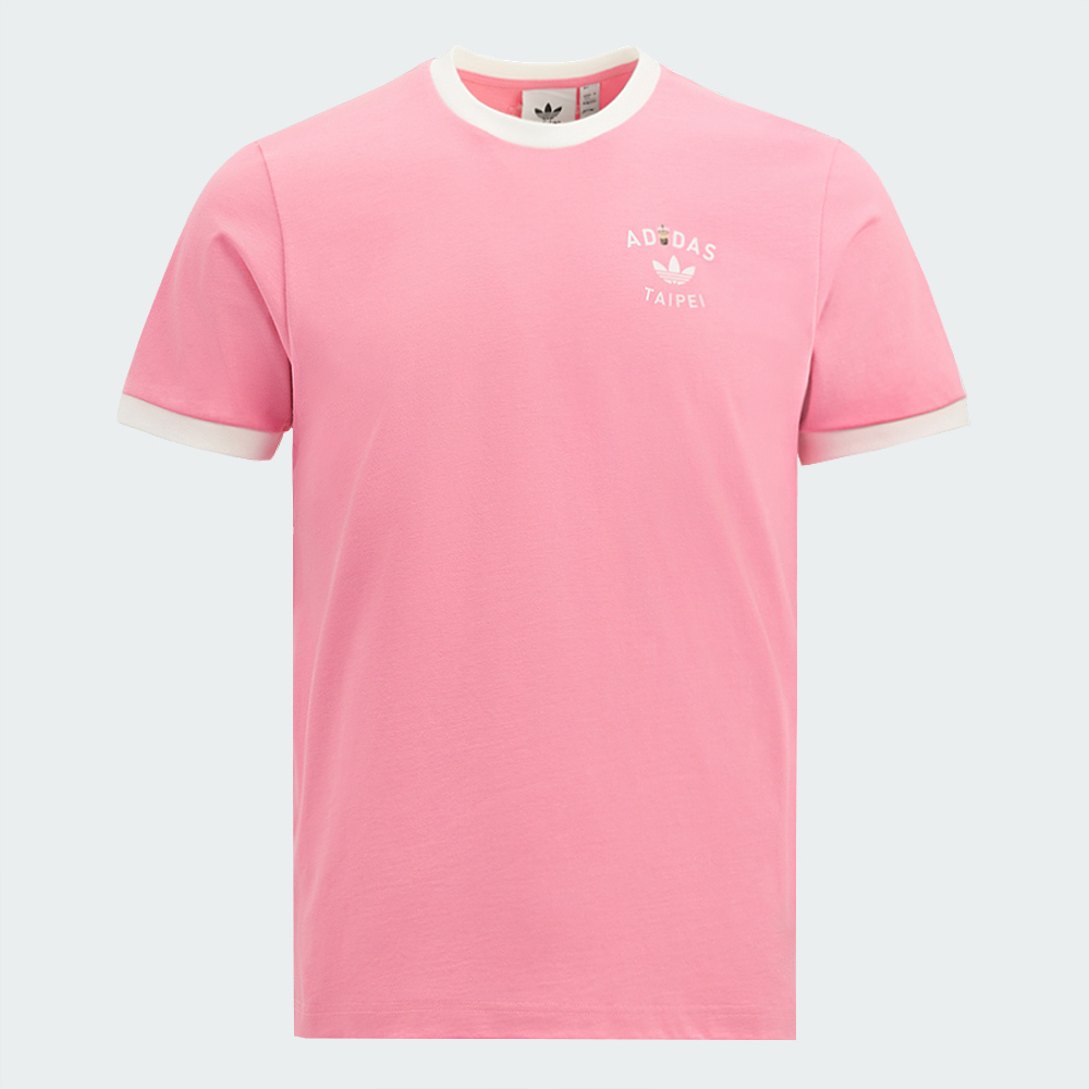 adidas Taiwan Exclusive - Bubble Tea Taipei unisex T-shirt (Pink)