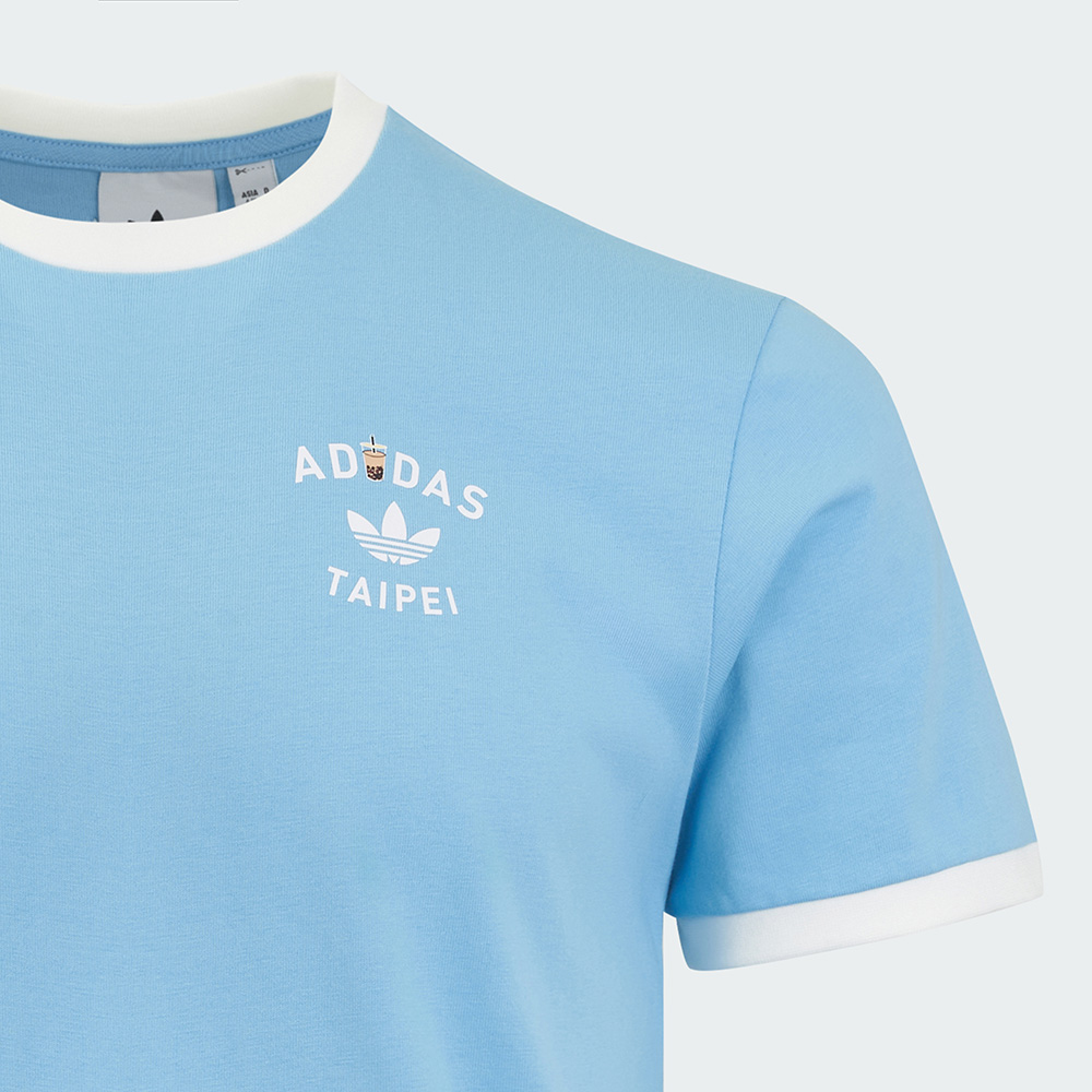 adidas Taiwan Exclusive - Bubble Tea Taipei unisex T-shirt (Sky Blue)