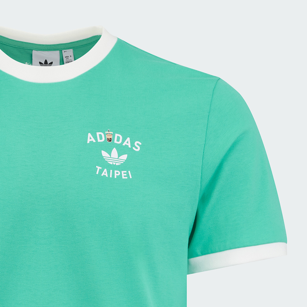 adidas Taiwan Exclusive - Bubble Tea Taipei unisex T-shirt (Turquoise)