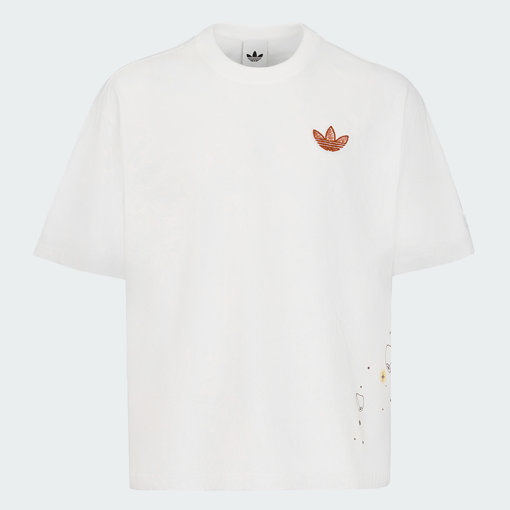 adidas Taiwan Exclusive - Taipei Sky Lantern unisex T-shirt (White)
