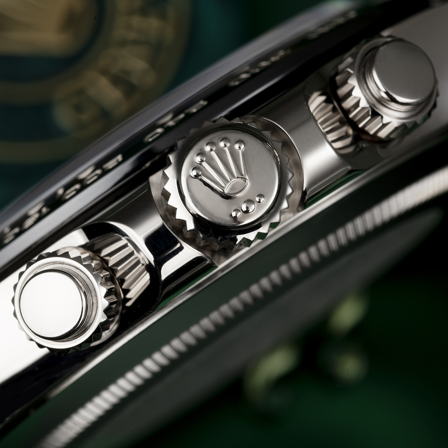 【National Day Clearance❤Today only 499】Rolex Daytona White Gold Black Dial Oysterflex Strap 116519LN-0025 Unworn