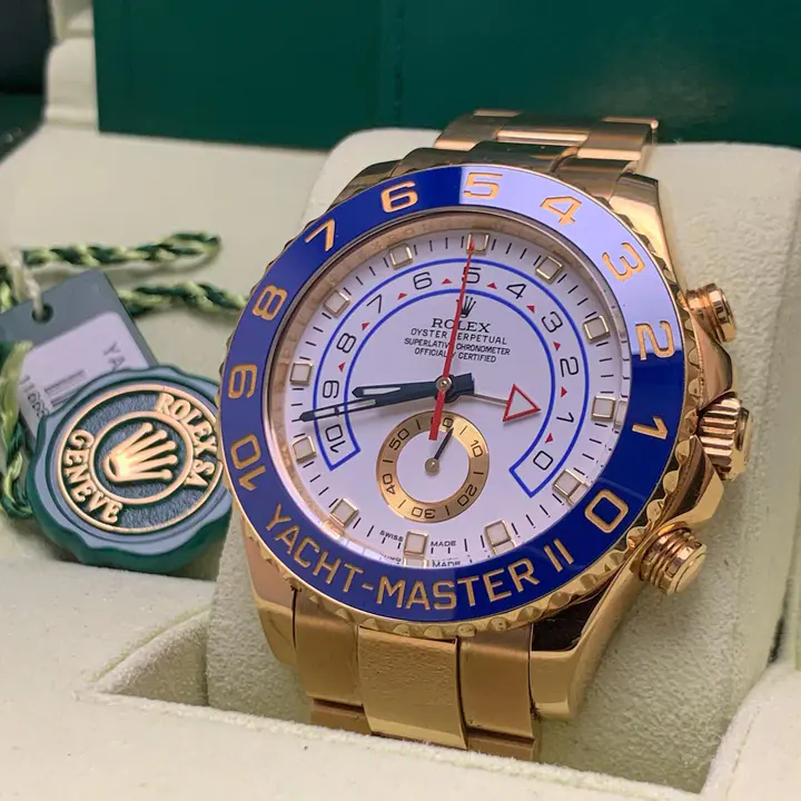 【Christmas sale⭐Today only 480】Rolex 116680 Yacht-Master White - New