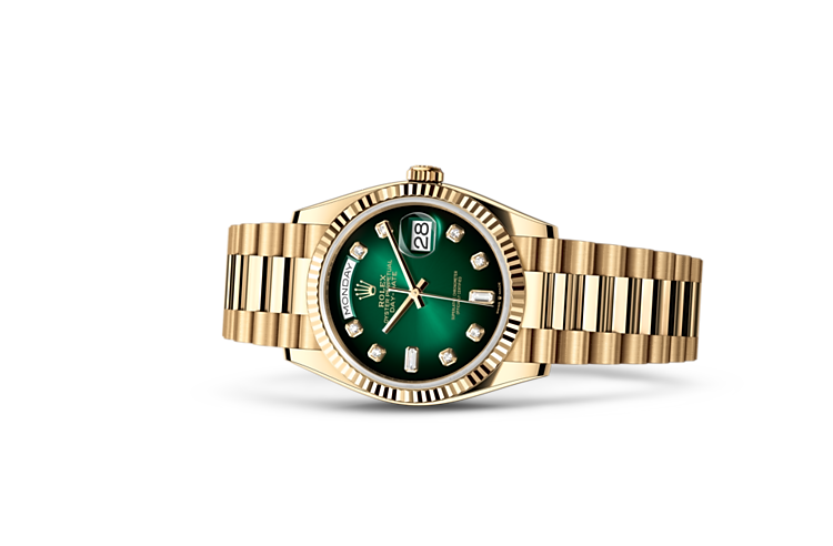 Rolex 128238 Day-Date Green ombre - New