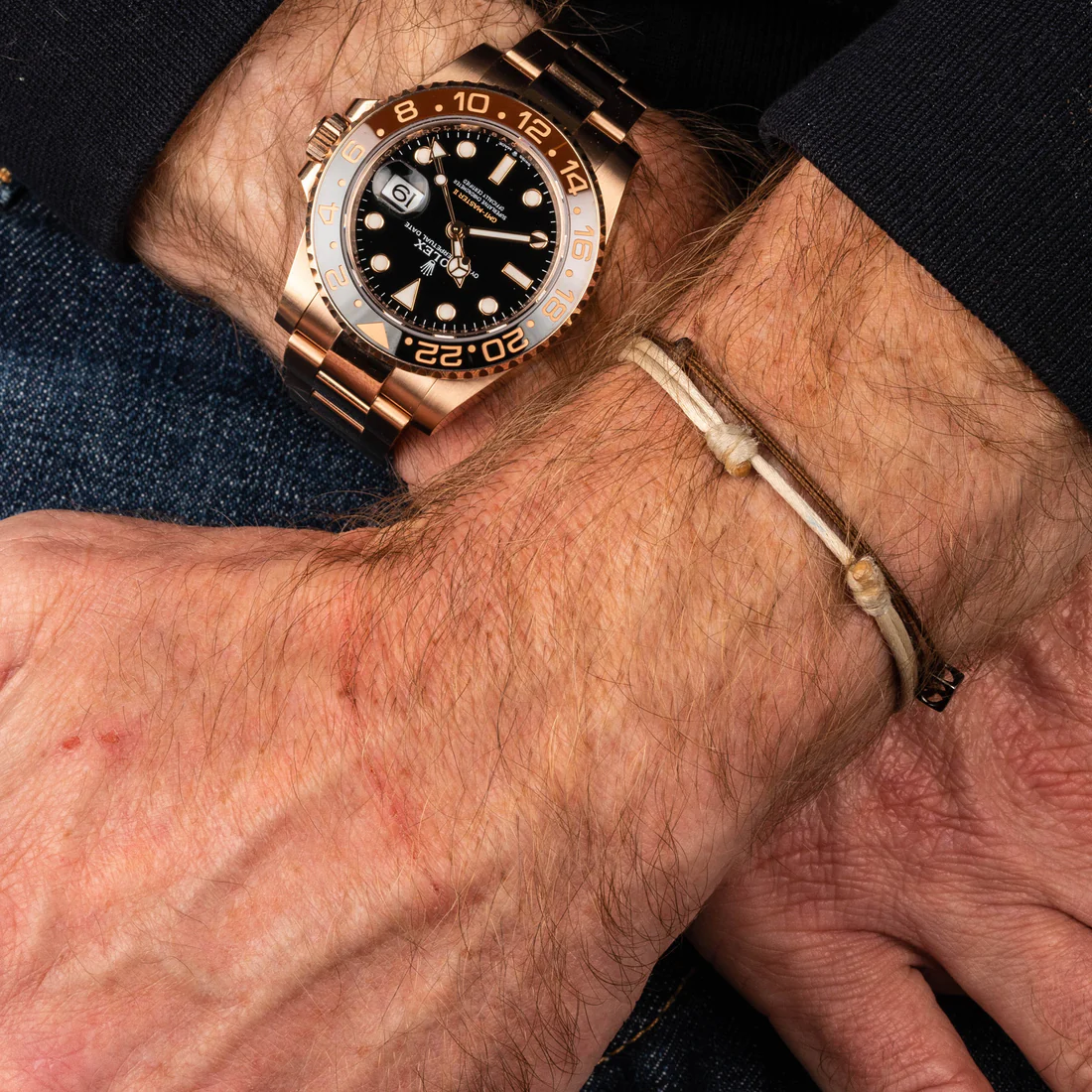 Rolex GMT-Master II Root Beer Rose Gold 126715CHNR-0001