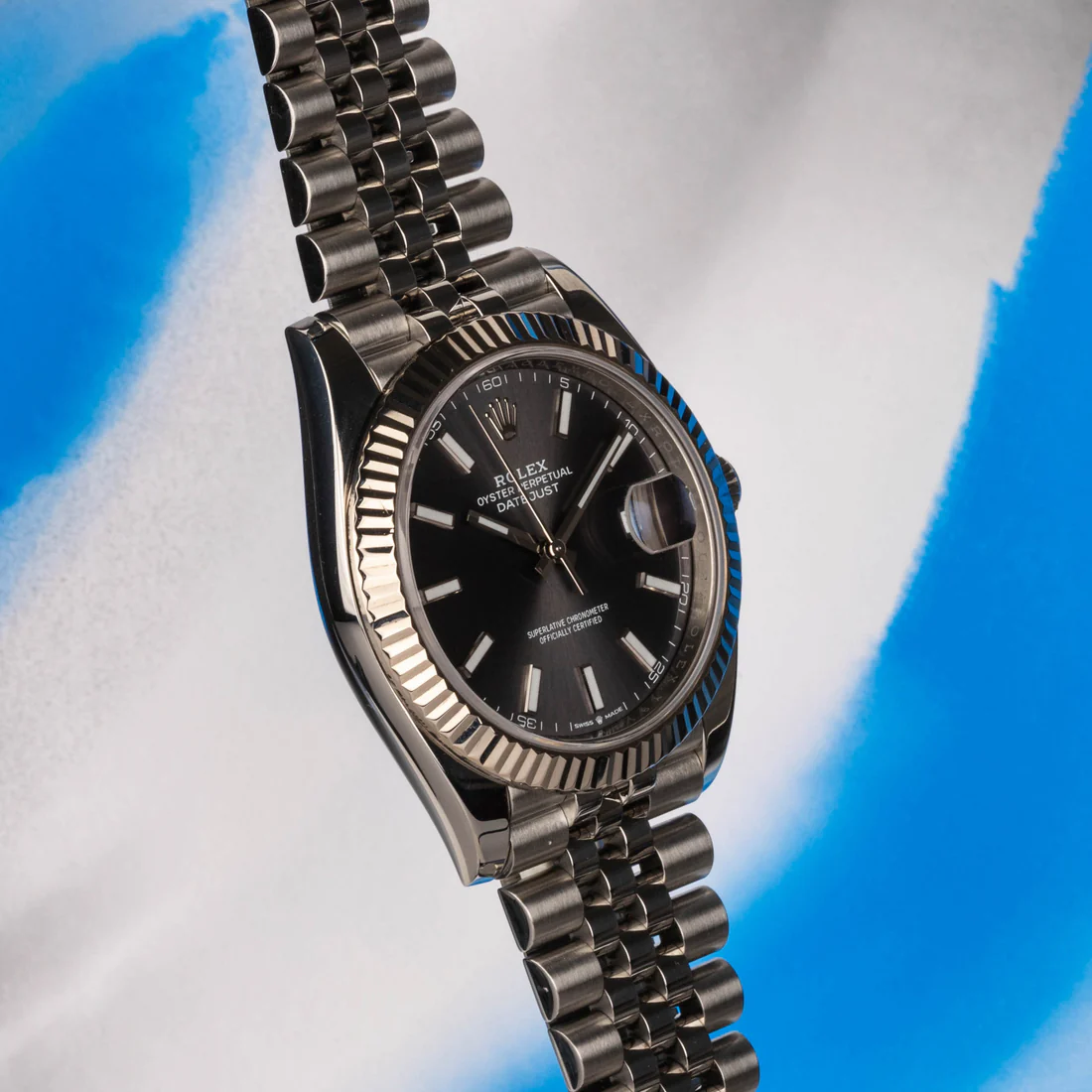 Rolex Datejust 41  Oyster, 41 mm, Oystersteel and white gold  Reference 126334