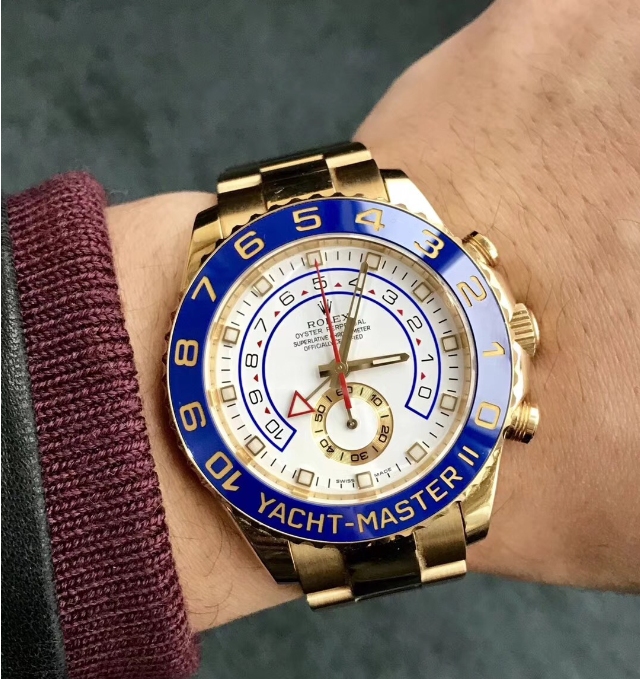 【Christmas sale⭐Today only 480】Rolex 116680 Yacht-Master White - New
