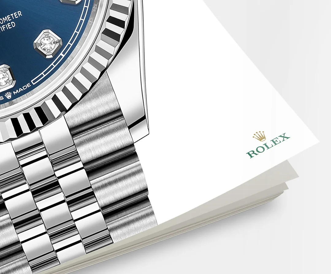 Rolex Datejust 36 126234 - Bright Blue Diamond Set Dial - Jubilee Bracelet