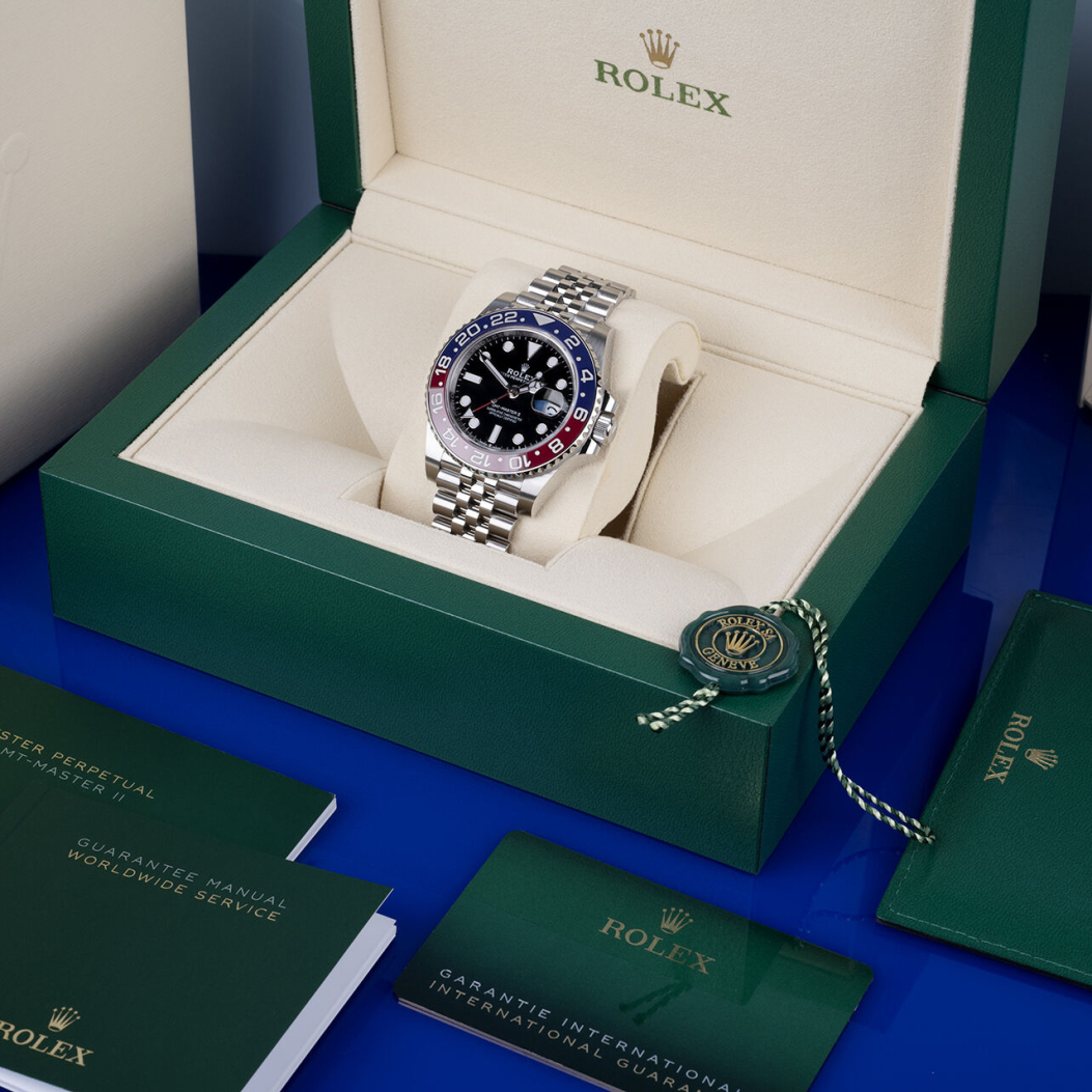 ROLEX 126710BLRO GMT-MASTER II "PEPSI"