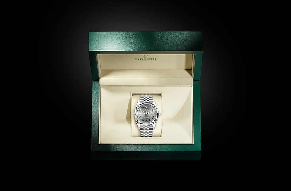 Rolex Datejust 41 Oyster, 41 mm, Oystersteel and white gold M126334-0022