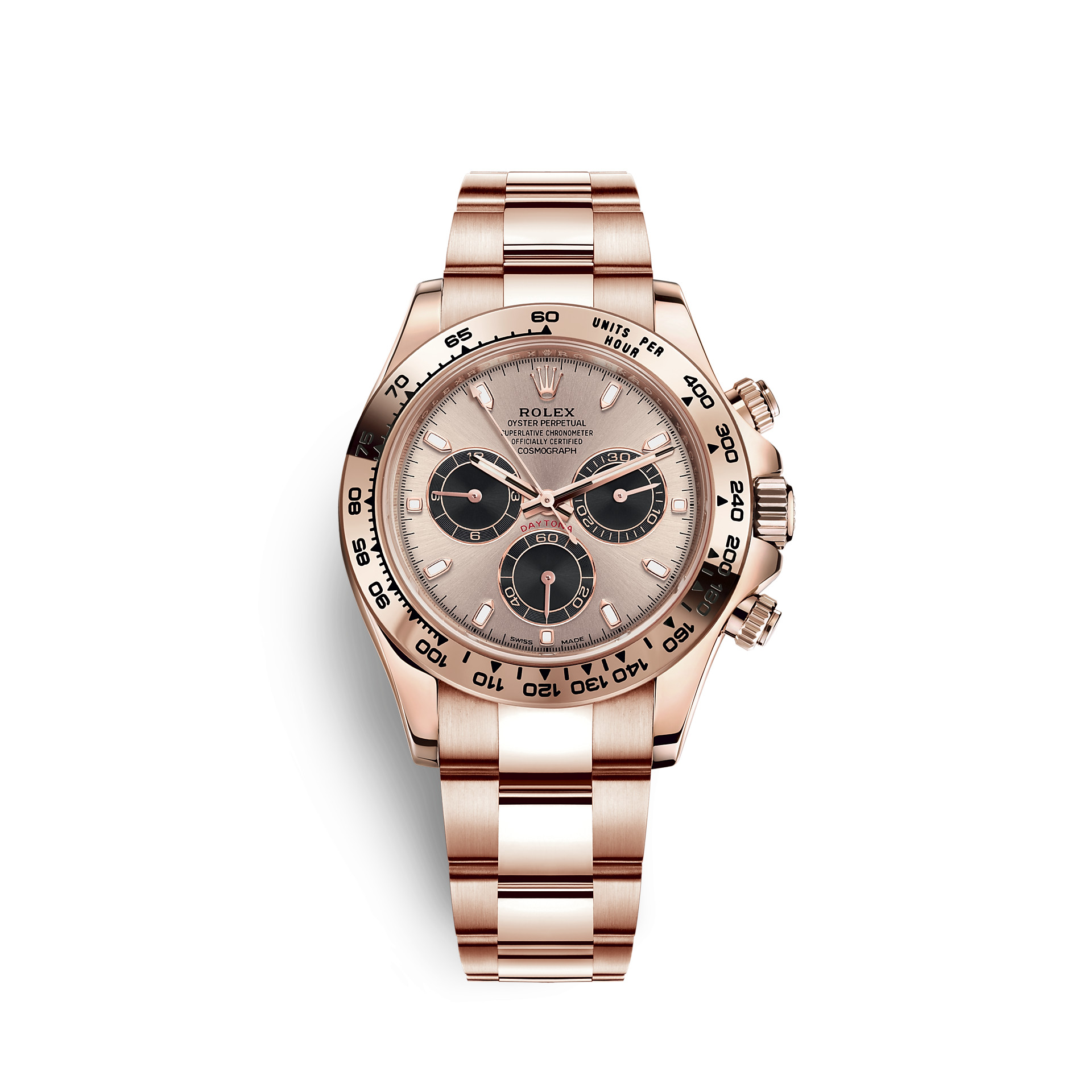 Rolex 116505 Daytona Sundust and black - New "Pink Panda"