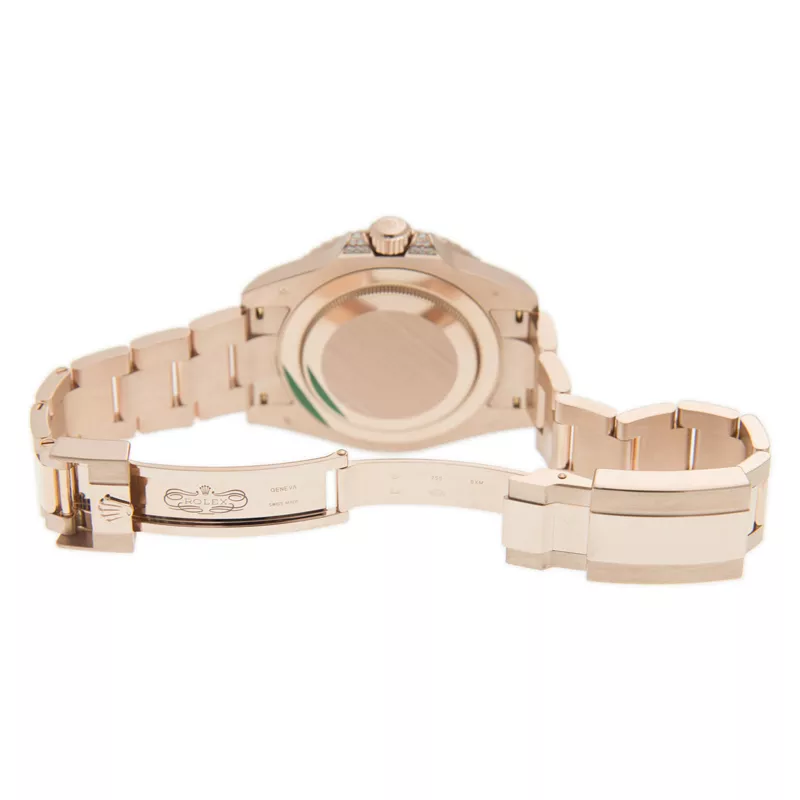 Rolex 228235 Eisenkiesel Diamond Dial Day-Date 40mm 18K Rose Gold Watch