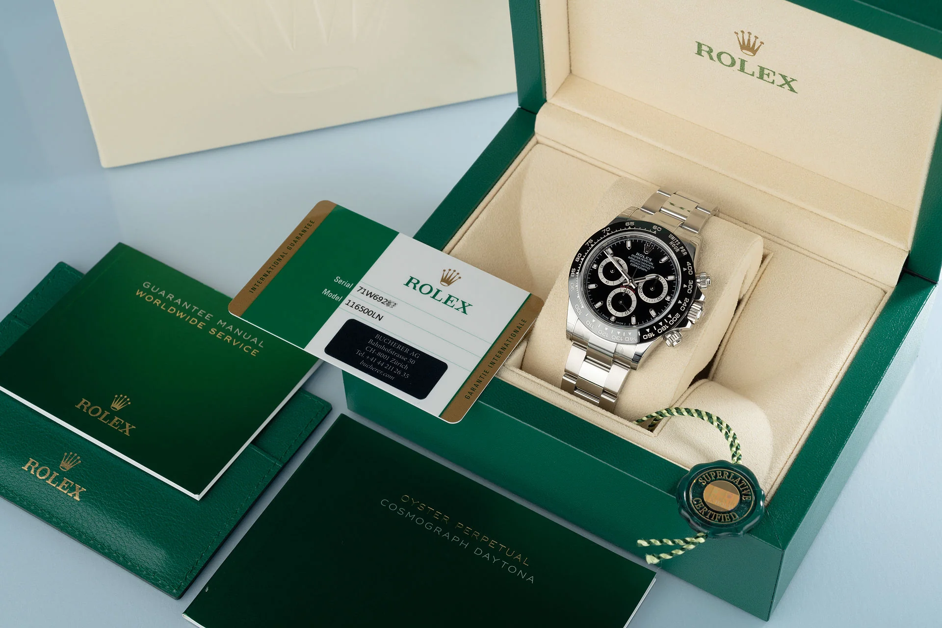 Rolex 116500LN Daytona Black - New
