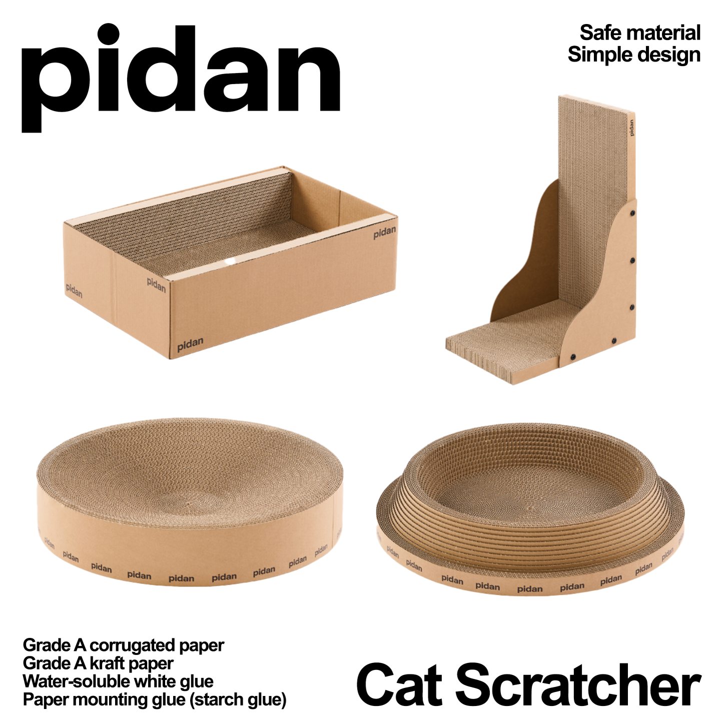 Pidan Cat Scratchers