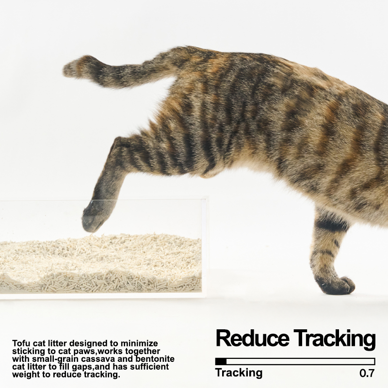 3-in-1 Mixed Cat Litter (Cassava, Tofu, Bentonite Clay)