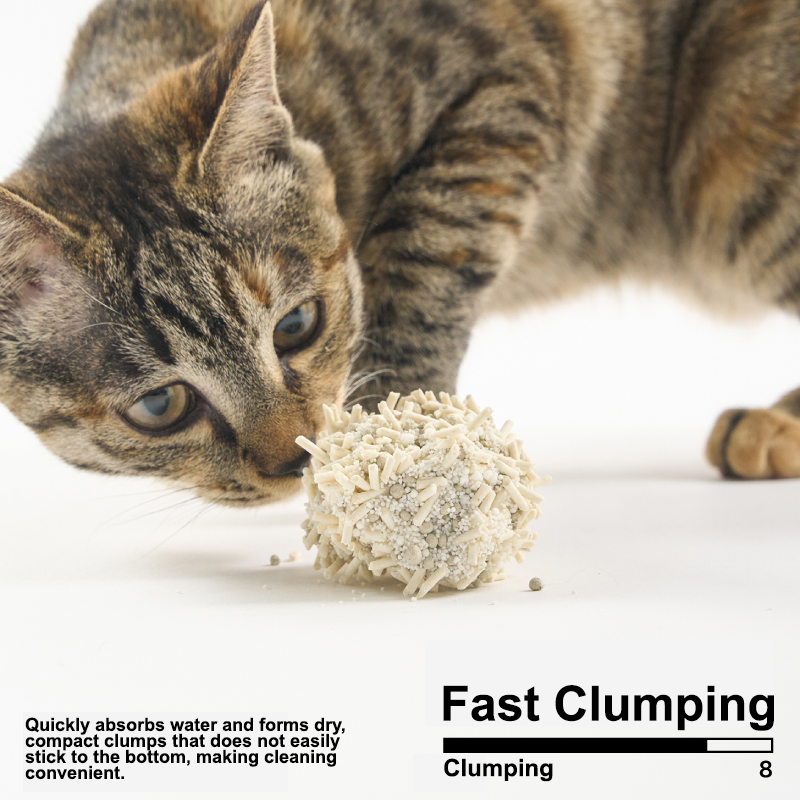 3-in-1 Mixed Cat Litter (Cassava, Tofu, Bentonite Clay)