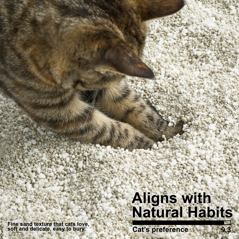 Cassava & Bentonite Cat Litter