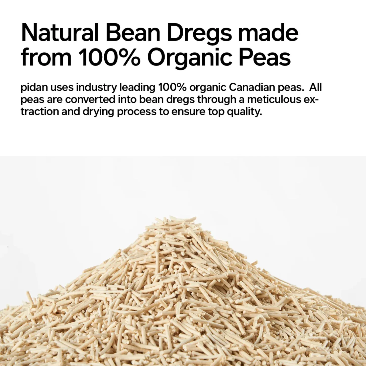 Organic Tofu Cat Litter